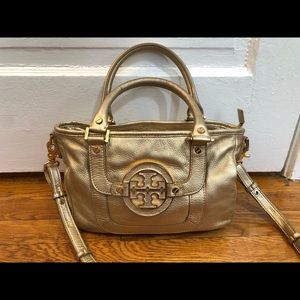 Tory Burch Gold Alma Bag